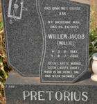 PRETORIUS Willem Jacob 1945-2002