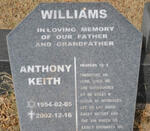 WILLIAMS Anthony Keith 1954-2002