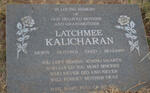 KALICHARAN Latchmee 1931-1989