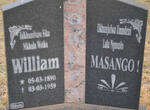 MASANGO William 1890-1959