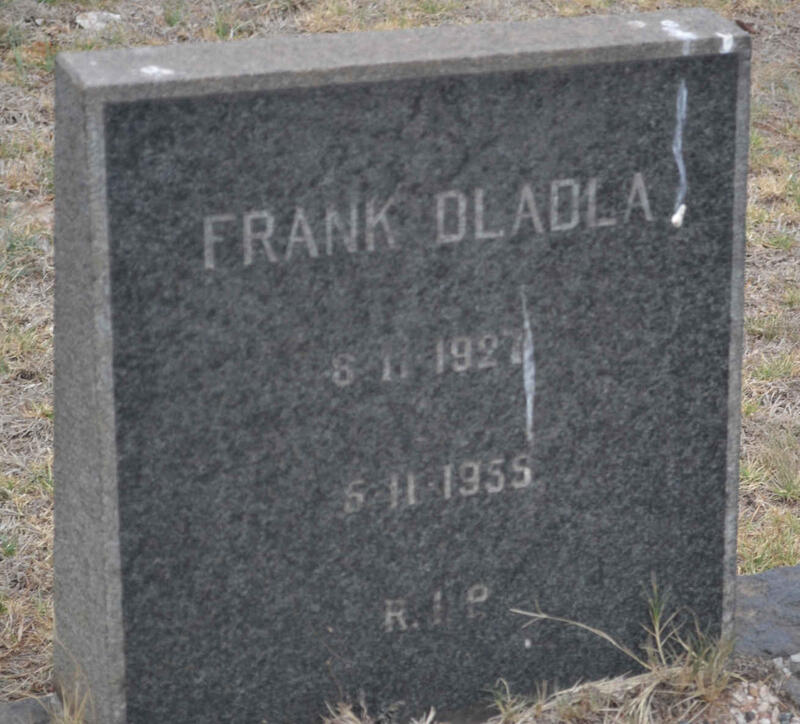 DLADLA Frank 1927-1955