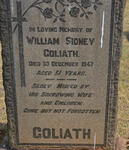 GOLIATH William Sidney -1947