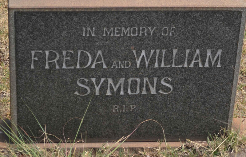 SYMONS William & Freda
