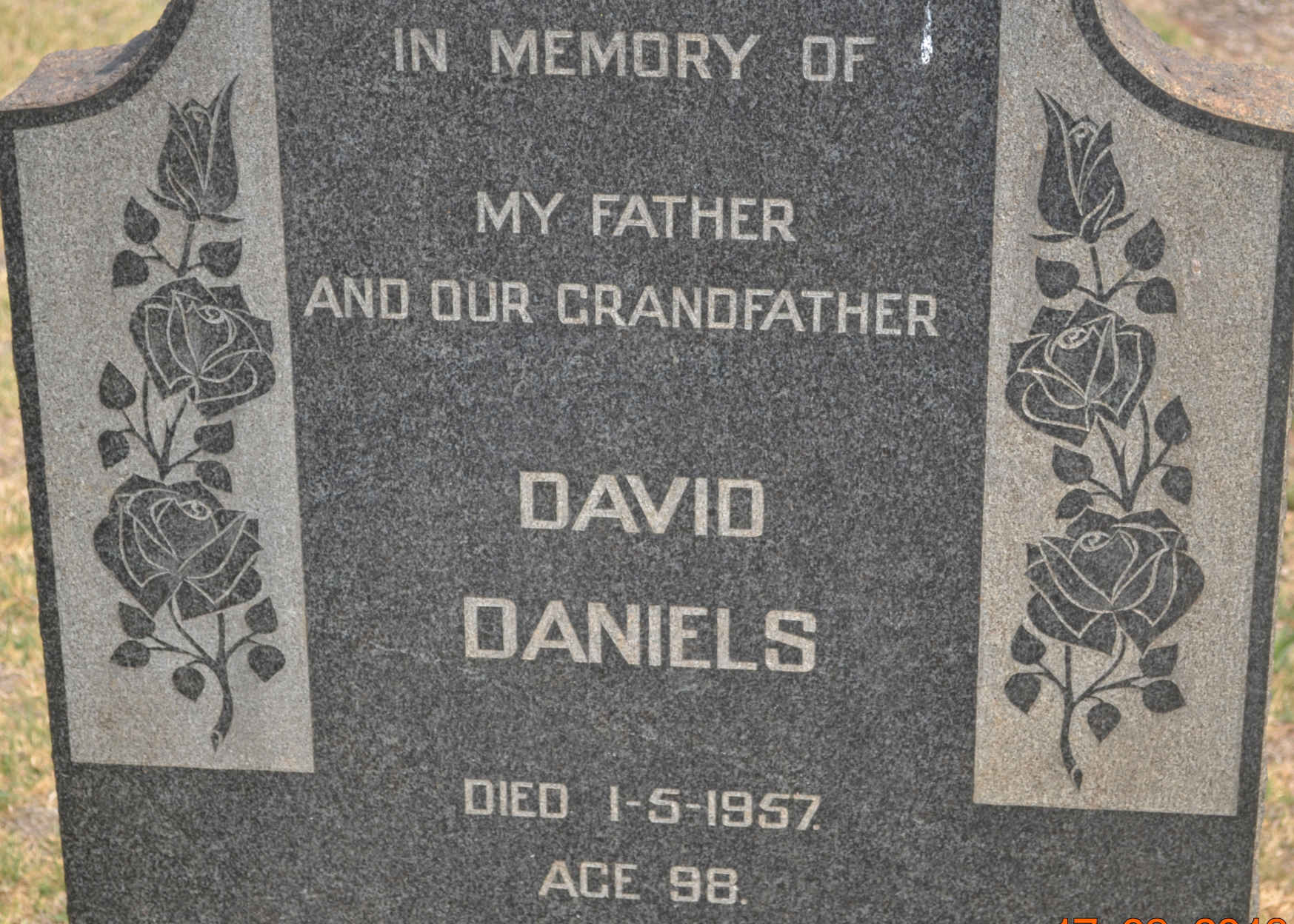 DANIELS David -1957