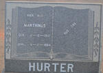 HURTER Marthinus 1912-1984
