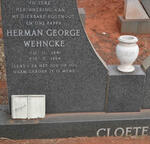 CLOETE Herman George Wehncke 1941-1984