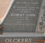 OLCKERS Robert John 1951-1984