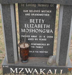 MZWAKALI Betty Elizabeth Moshongwa -2006