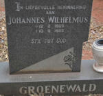 GROENEWALD Johannes Wilhelmus 1905-1983
