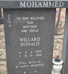 MOHAMMED Willard Donald 1975-1994