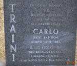 TRAINI Carlo 1904-1987