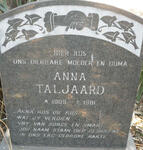 TALJAARD Anna 1909-1981