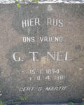NEL G.T. 1894-1981