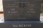 NIEKERK Gert Petrus, van 1904- & Jane McHARDY 1910-1975