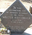 KRITZINGER Walter 1936-1975