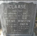 CLAASE Tienie 1913-1971 :: CLAASE Winston Owen 1941-1976