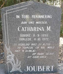 JOUBERT Catharina M. 1895-1972