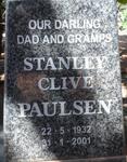 PAULSEN Stanley Clive 1932-2001