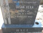 HALL Susan Vera 1917-1990