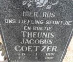 COETZER Theunis Jacobus 1981-1981