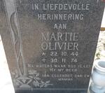 OLIVIER Martie 1944-1974