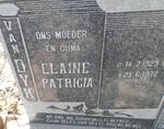 DYK Elaine Patricia, van 1929-1972