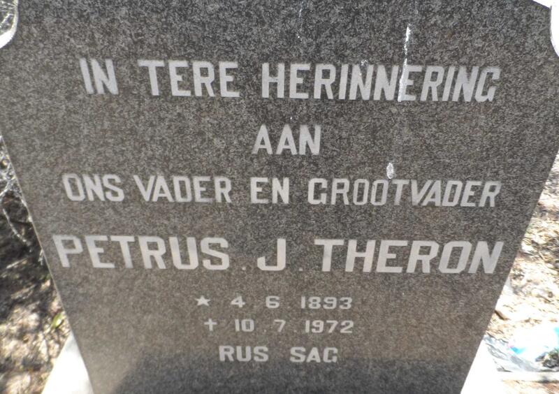 THERON Petrus J. 1893-1972
