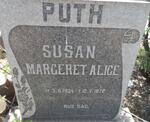 PUTH Susan Margeret Alice 1954-1972
