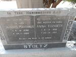 STOLTZ Jacobus Marthinus 1896-1984 & Anna Elizabeth 1892-1977