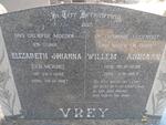 VREY Willem Adriaan 1898-1967 & Elizabeth Johanna MEIRING 1902-1987