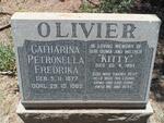 OLIVIER Catharina Petronella Fredrika 1877-1965 :: OLIVIER Kitty -1993