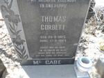 McCABE Thomas Corbett 1925-1964