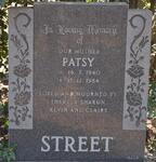 STREET Patsy 1940-1984