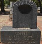 TRUTER Anette 1975-1975