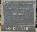 VLIET Arendina, van der 1926-1976