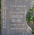 FOUCHÉ Lourens Antonie 1912-1969
