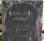 JOUBERT Charlotte 1929-1973