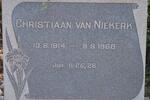 NIEKERK Christiaan, van 1914-1968