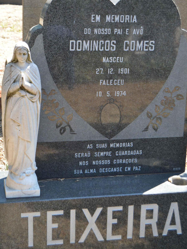 TEIXEIRA Domingos Gomes 1901-1974