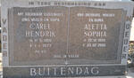 BUITENDAG Carel Hendrik 1916-1977 & Aletta Sophia 1920-2005