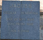 JACOBS Cecilia Hendrina 1898-1968