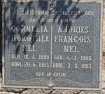 NEL Andries Francois 1889-1963 & Cornelia Dorothea 1899-1985
