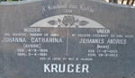 KRUGER Johannes Andries 1902-1963 & Johanna Catharina 1904-1981