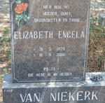 NIEKERK Elizabeth Engela, van 1920-2000