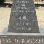 MERWE Adri, van der 1976-1976