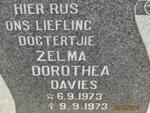 DAVIES Zelma Dorothea 1973-1973