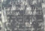 BODENSTEIN Willem Johannes 1895-1974 & Catharina Maria VAN DYK 1897-1970