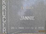 KRUGER Jannie 1960-1972