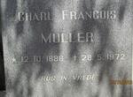 MULLER Charl Francois 1886-1972