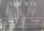 WYK Dirk A., van 1919-1972 & Muriël 1927-